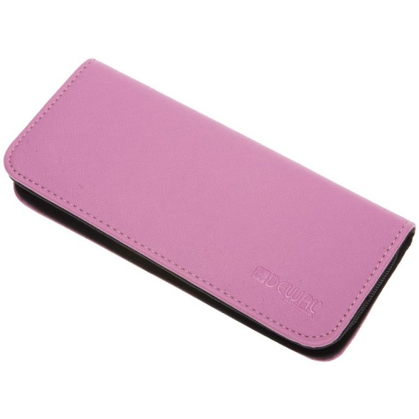 ML11 Чехол для 2-х ножниц DEWAL, полимерный материал ,сиреневый с черным, 22х10х3 см .